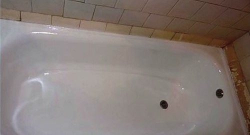Реставрация ванны жидким акрилом | Полярные Зори